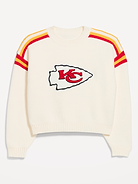 Image number 4 showing, Kansas City Chiefs Cropped Sweater for Women