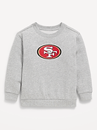 Image number 2 showing, San Francisco 49ers Oversized Crew-Neck Sweatshirt for Toddler Boys