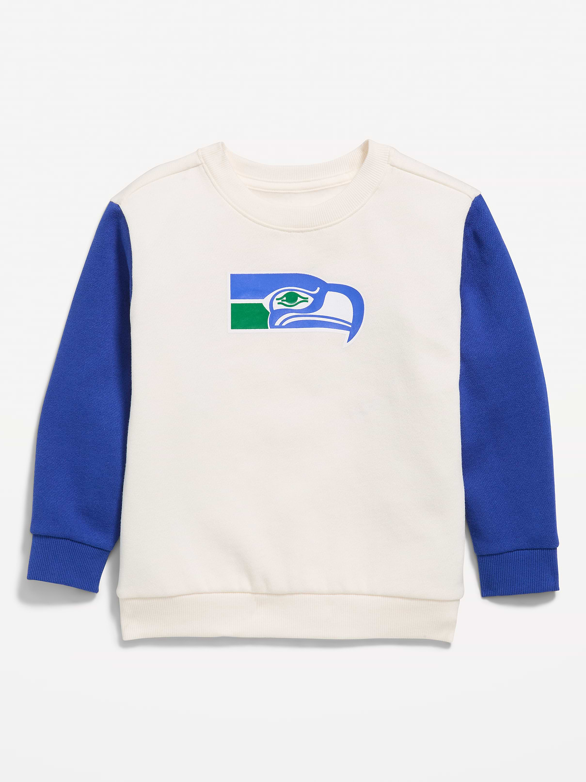 Image number 2 showing, Seattle Seahawks Oversized Crew-Neck Sweatshirt for Toddler Boys