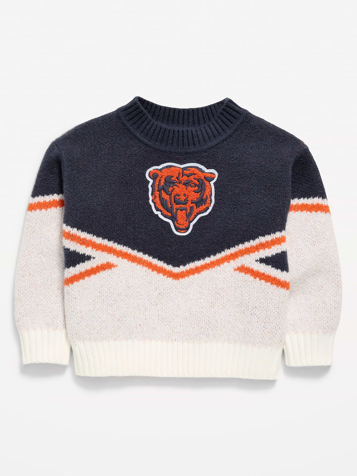 Image number 2 showing, Chicago Bears Crew-Neck Sweater for Toddler Girls