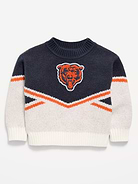 Image number 2 showing, Chicago Bears Crew-Neck Sweater for Toddler Girls