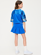 Image number 2 showing, Detroit Lions French Terry Pleated Skort for Girls