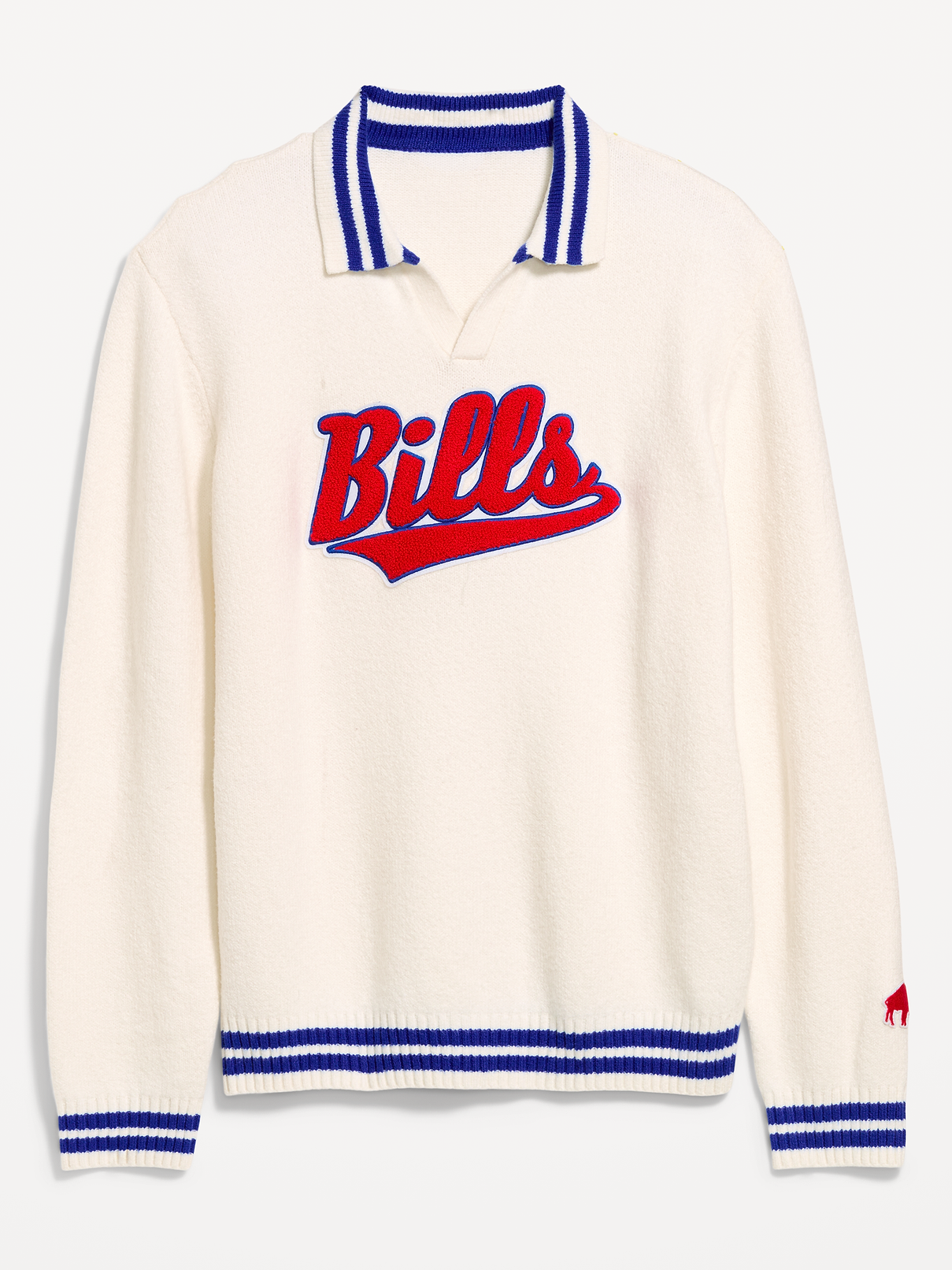 Image number 4 showing, Buffalo Bills Collared Sweater for Men