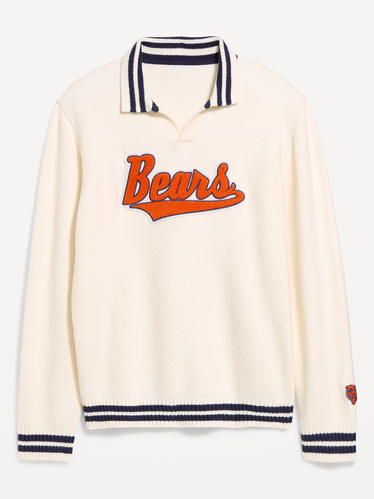 Image number 4 showing, Chicago Bears Collared Sweater for Men