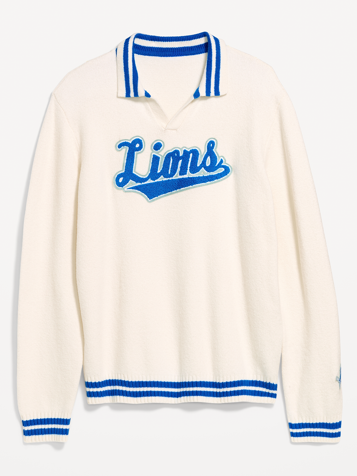 Image number 4 showing, Detroit Lions Collared Sweater for Men