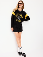 Image number 1 showing, Pittsburgh Steelers Oversized Mini Football Dress for Women