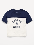 Image number 2 showing, Dallas Cowboys Oversized Graphic Football T-Shirt for Toddler Boys