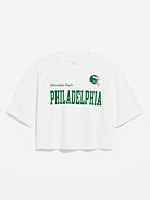 Image number 4 showing, Philadelphia Eagles Vintage Oversized T-Shirt for Women