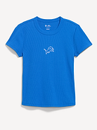 Image number 1 showing, Detroit Lions Snug Crop T-Shirt for Women