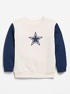 Image number 2 showing, Dallas Cowboys Oversized Crew-Neck Sweatshirt for Toddler Boys