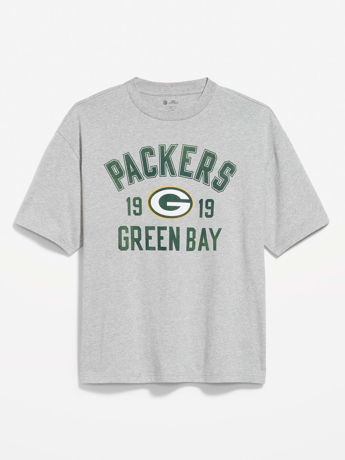 Image number 2 showing, Green Bay Packers Oversized Graphic T-Shirt for Men