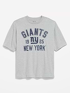 Image number 1 showing, New York Giants Oversized Graphic T-Shirt for Men
