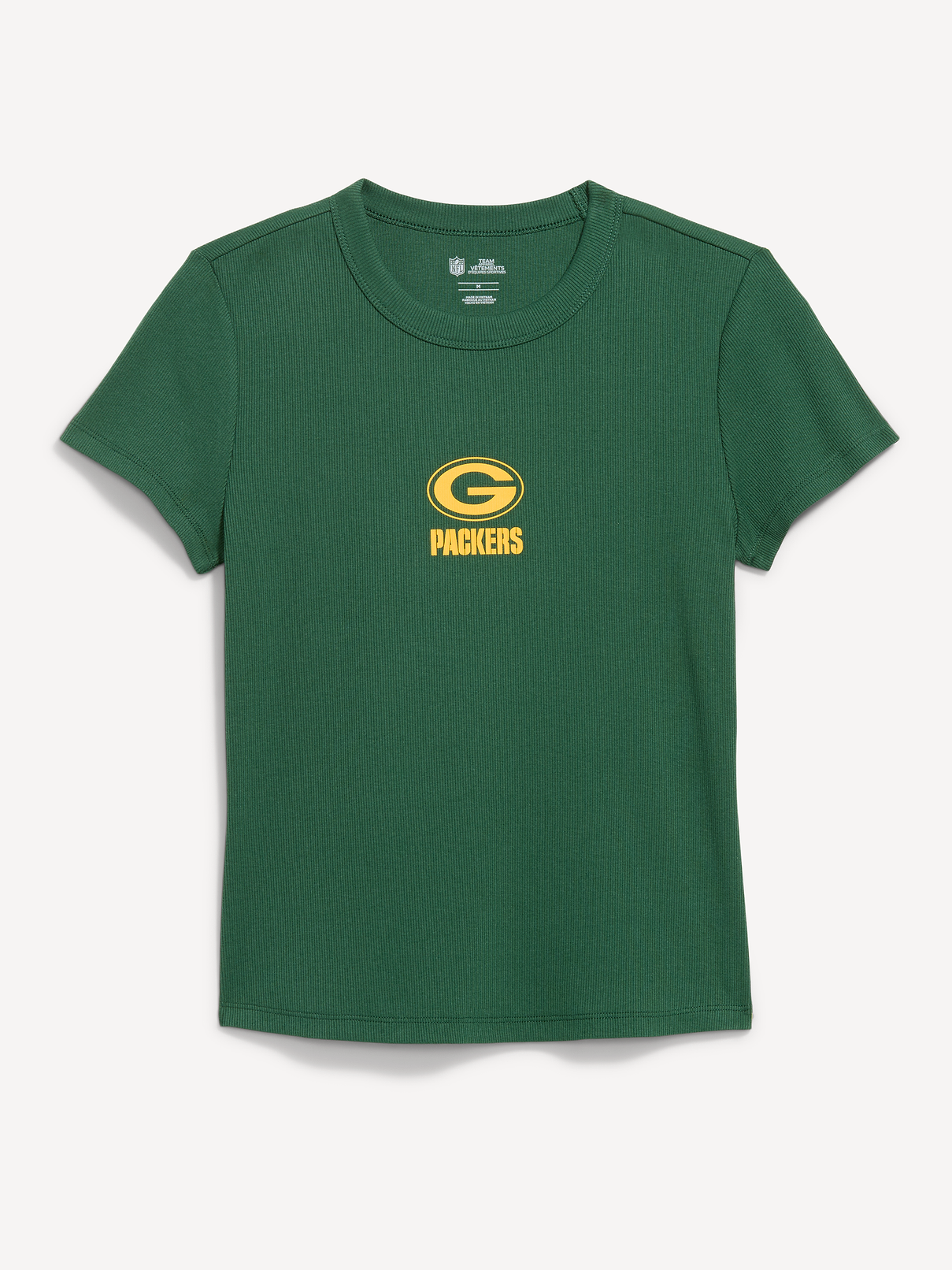 Image number 1 showing, Green Bay Packers Snug Crop T-Shirt for Women