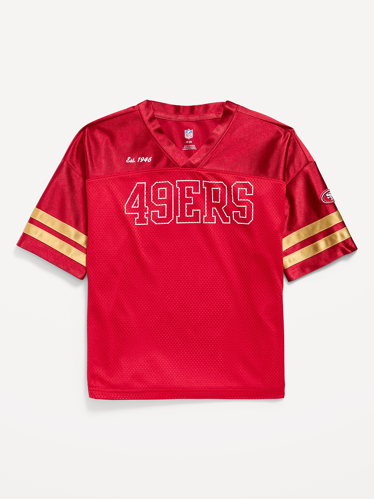Image 2 of 4, San Francisco 49ers Lifestyle Jersey T-Shirt for Kids