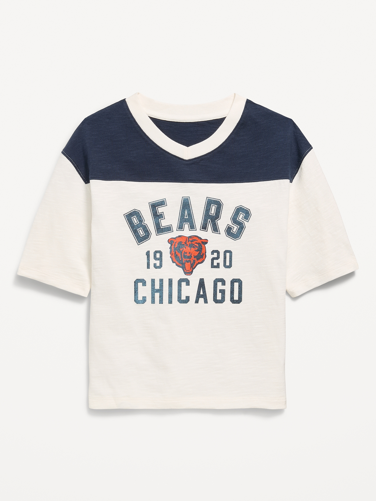 Chicago Bears Oversized Graphic Football T-Shirt for Girls | Old Navy