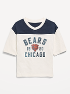 Image number 2 showing, Chicago Bears Oversized Graphic Football T-Shirt for Girls