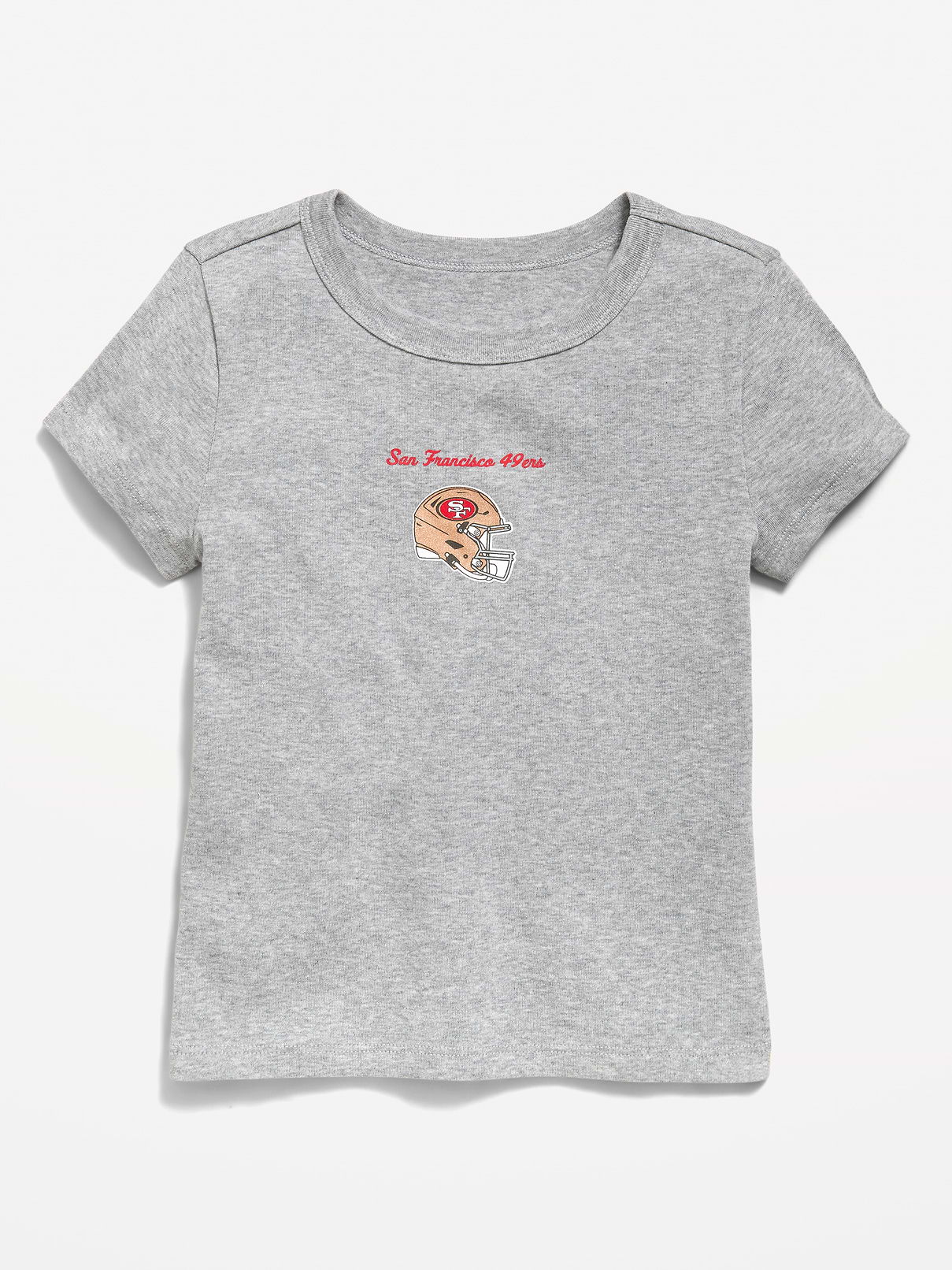 Image number 2 showing, San Francisco 49ers Fitted Graphic T-Shirt for Girls