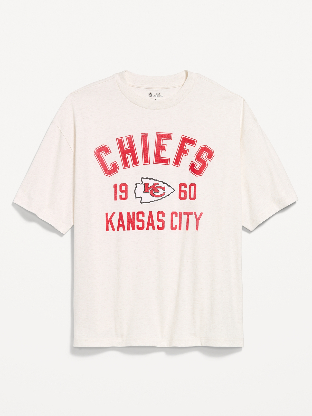 Kansas City Chiefs Oversized Graphic T-Shirt for Men | Old Navy