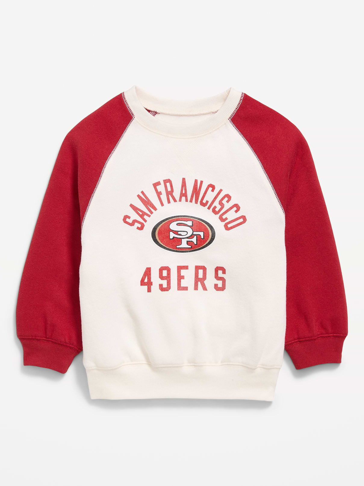 Image number 2 showing, San Francisco 49ers Crew-Neck Sweatshirt for Toddler Girls