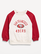 Image number 2 showing, San Francisco 49ers Crew-Neck Sweatshirt for Toddler Girls