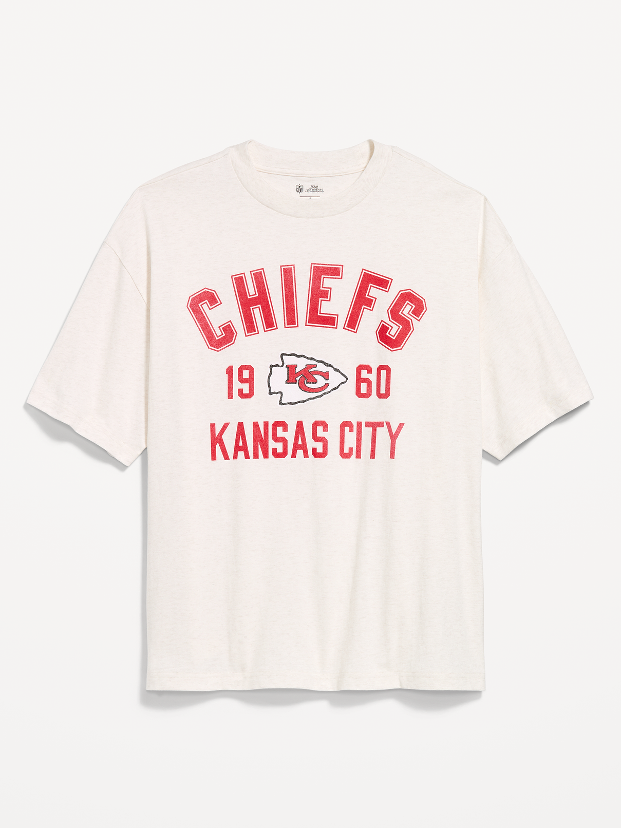 Image number 2 showing, Kansas City Chiefs Oversized Graphic T-Shirt for Men
