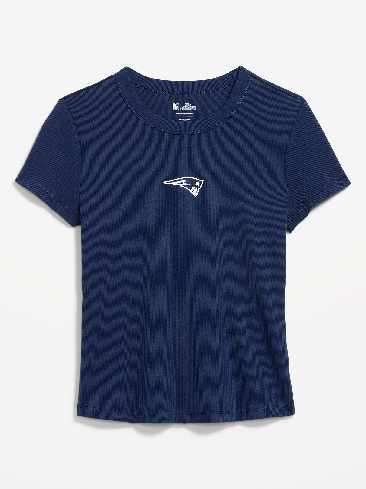 Image number 1 showing, New England Patriots Snug Crop T-Shirt for Women