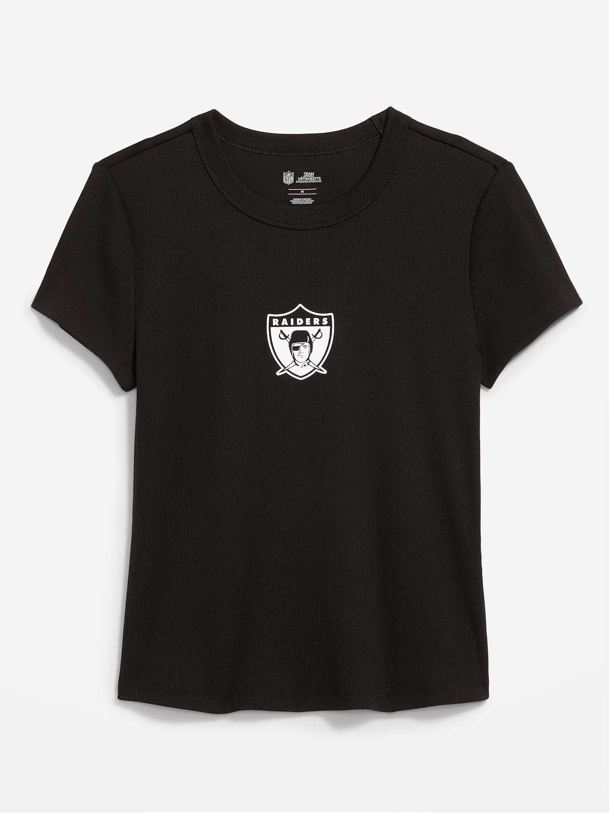 Image number 1 showing, Las Vegas Raiders Snug Crop T-Shirt for Women