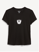 Image number 1 showing, Las Vegas Raiders Snug Crop T-Shirt for Women