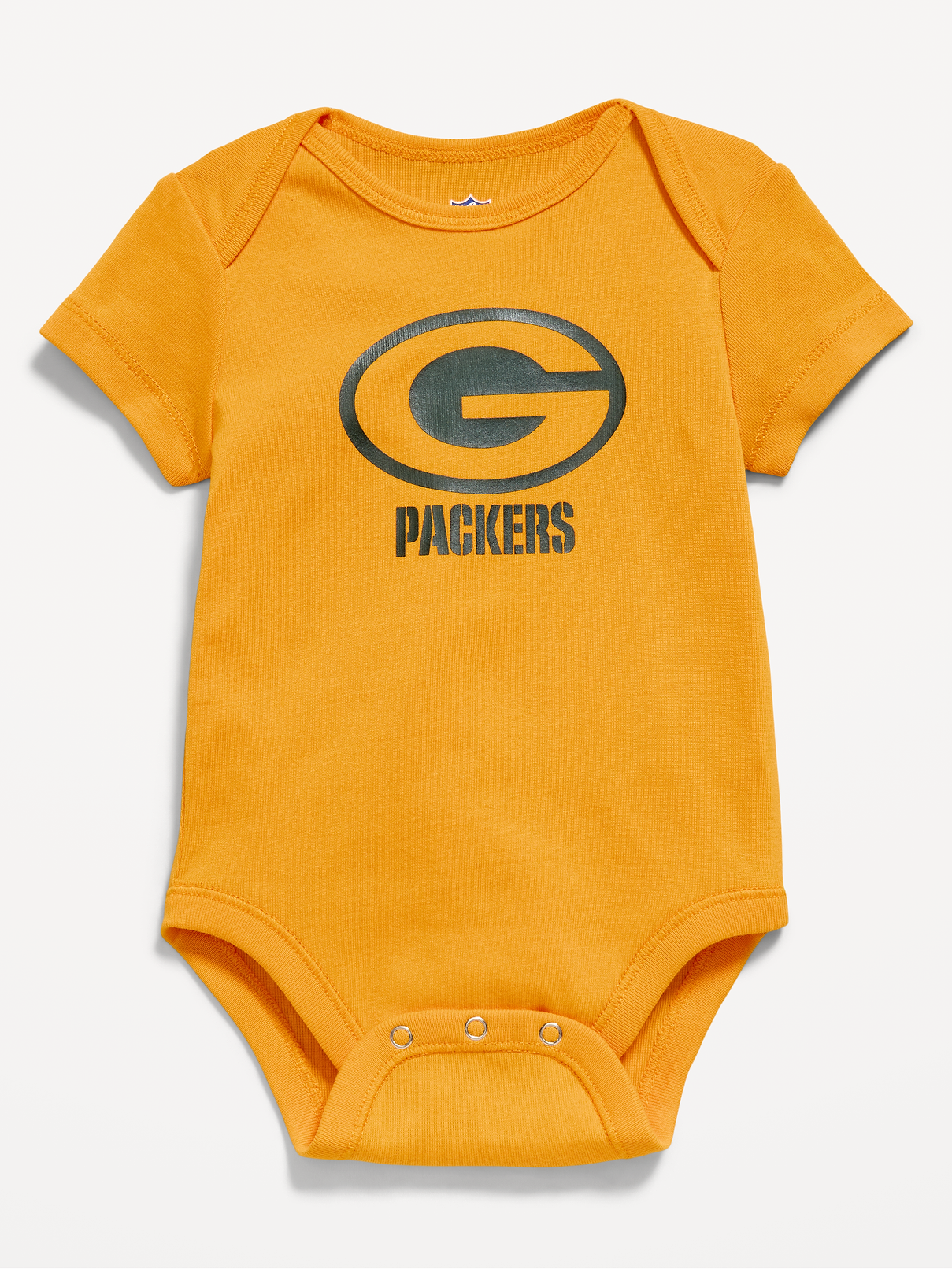 Image number 1 showing, Green Bay Packers Graphic Bodysuit for Baby