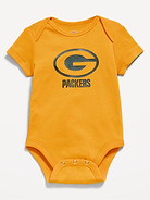 Image number 1 showing, Green Bay Packers Graphic Bodysuit for Baby