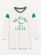 Image number 4 showing, Philadelphia Eagles Oversized Mini Football Dress for Women