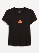 Image number 1 showing, Cincinnati Bengals Snug Crop T-Shirt for Women