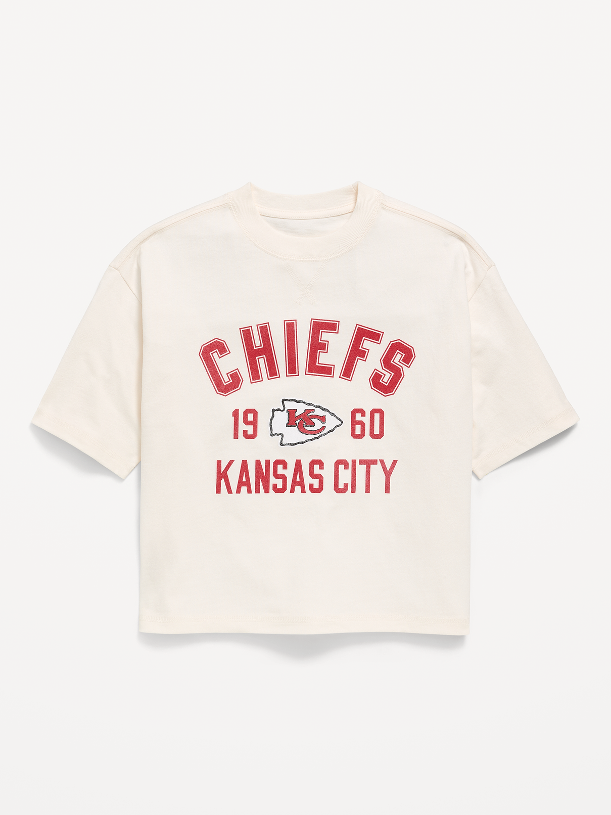 Image number 2 showing, Kansas City Chiefs Oversized Boxy Graphic T-Shirt for Boys