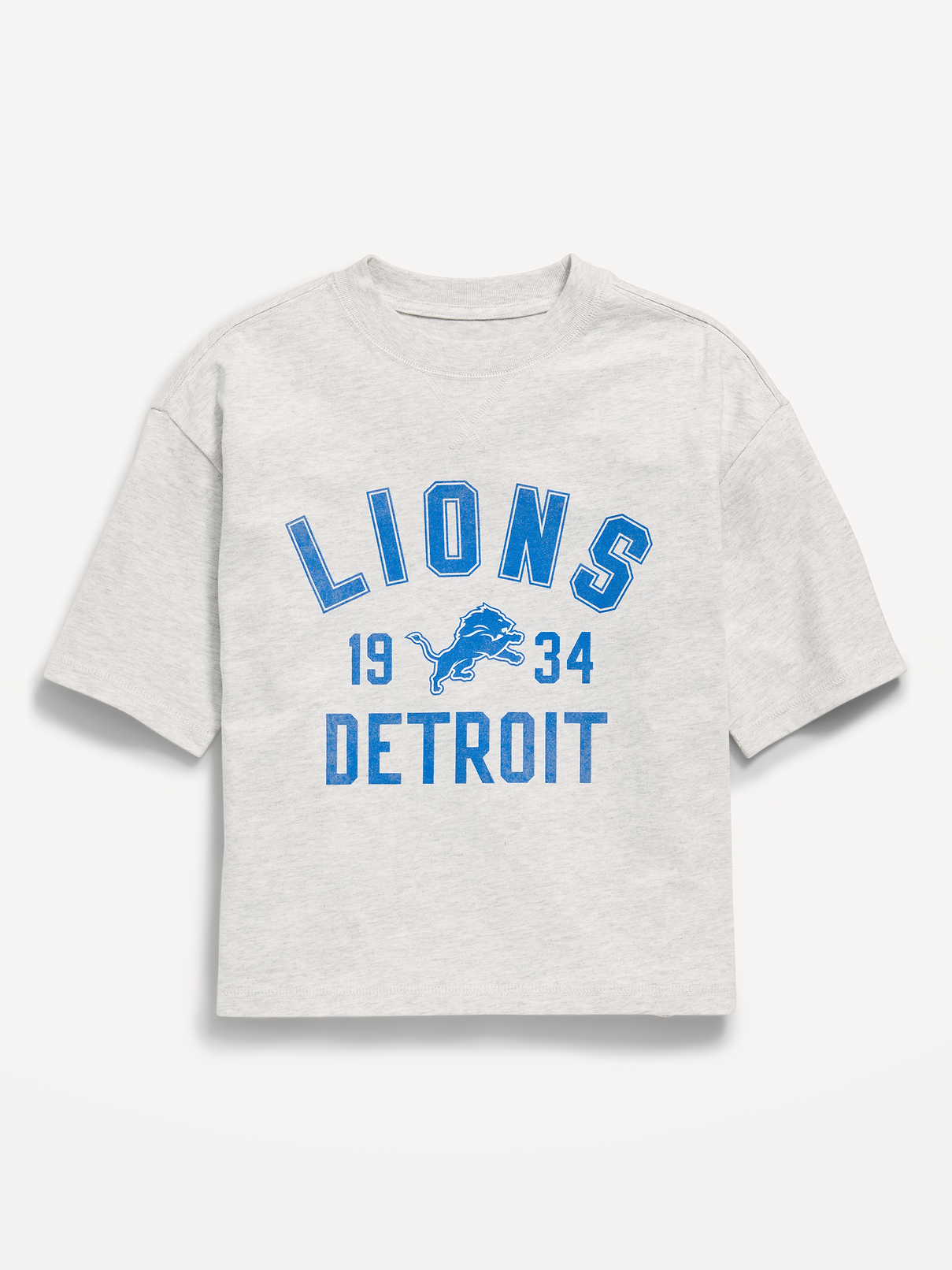 Image number 2 showing, Detroit Lions Oversized Boxy Graphic T-Shirt for Boys