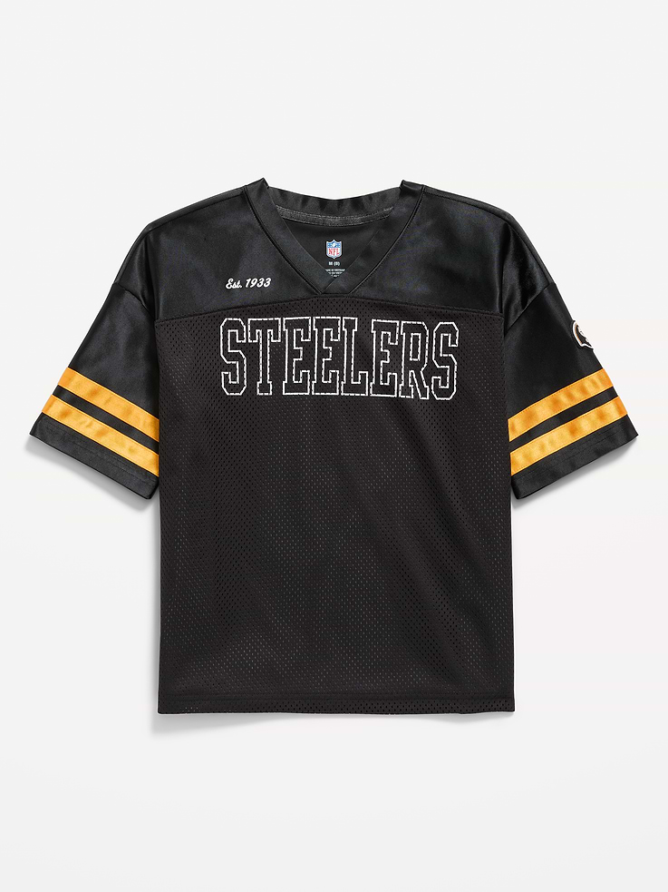Image 2 of 4, Pittsburgh Steelers Lifestyle Jersey T-Shirt for Kids