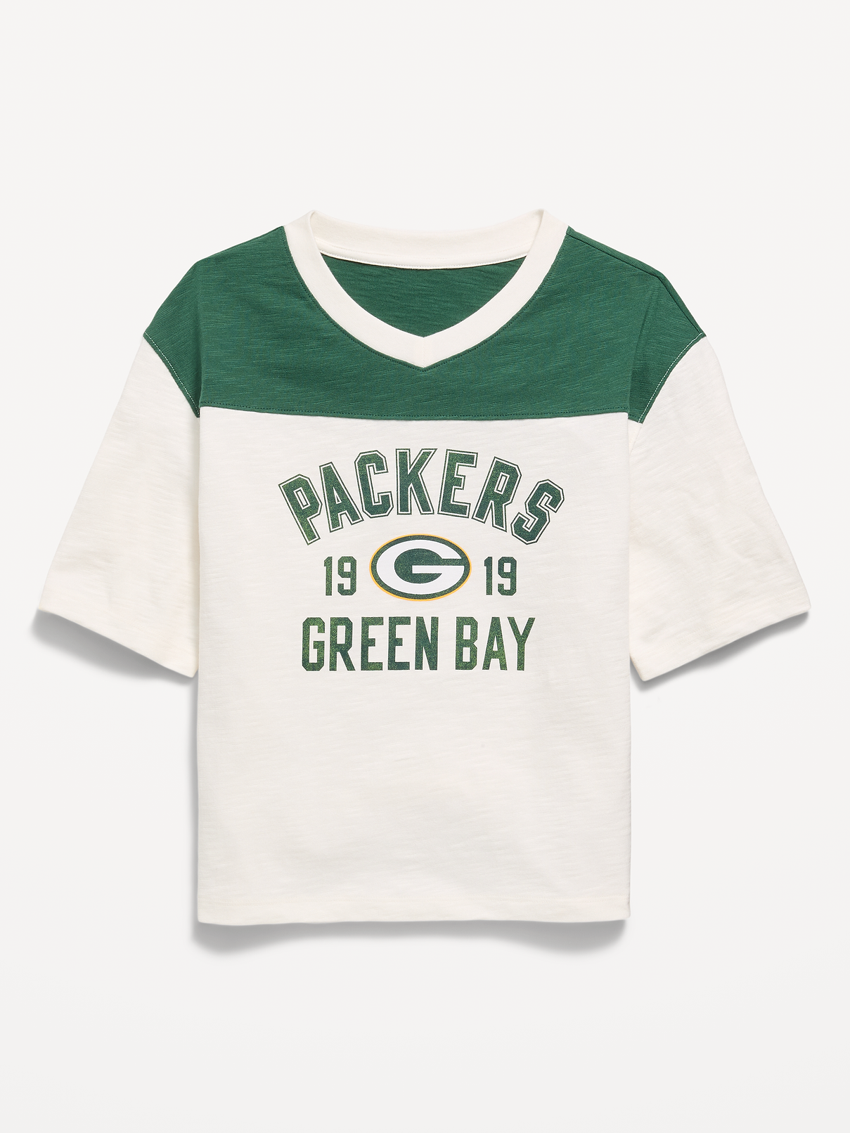 Image number 2 showing, Green Bay Packers Oversized Graphic Football T-Shirt for Girls