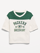 Image number 2 showing, Green Bay Packers Oversized Graphic Football T-Shirt for Girls
