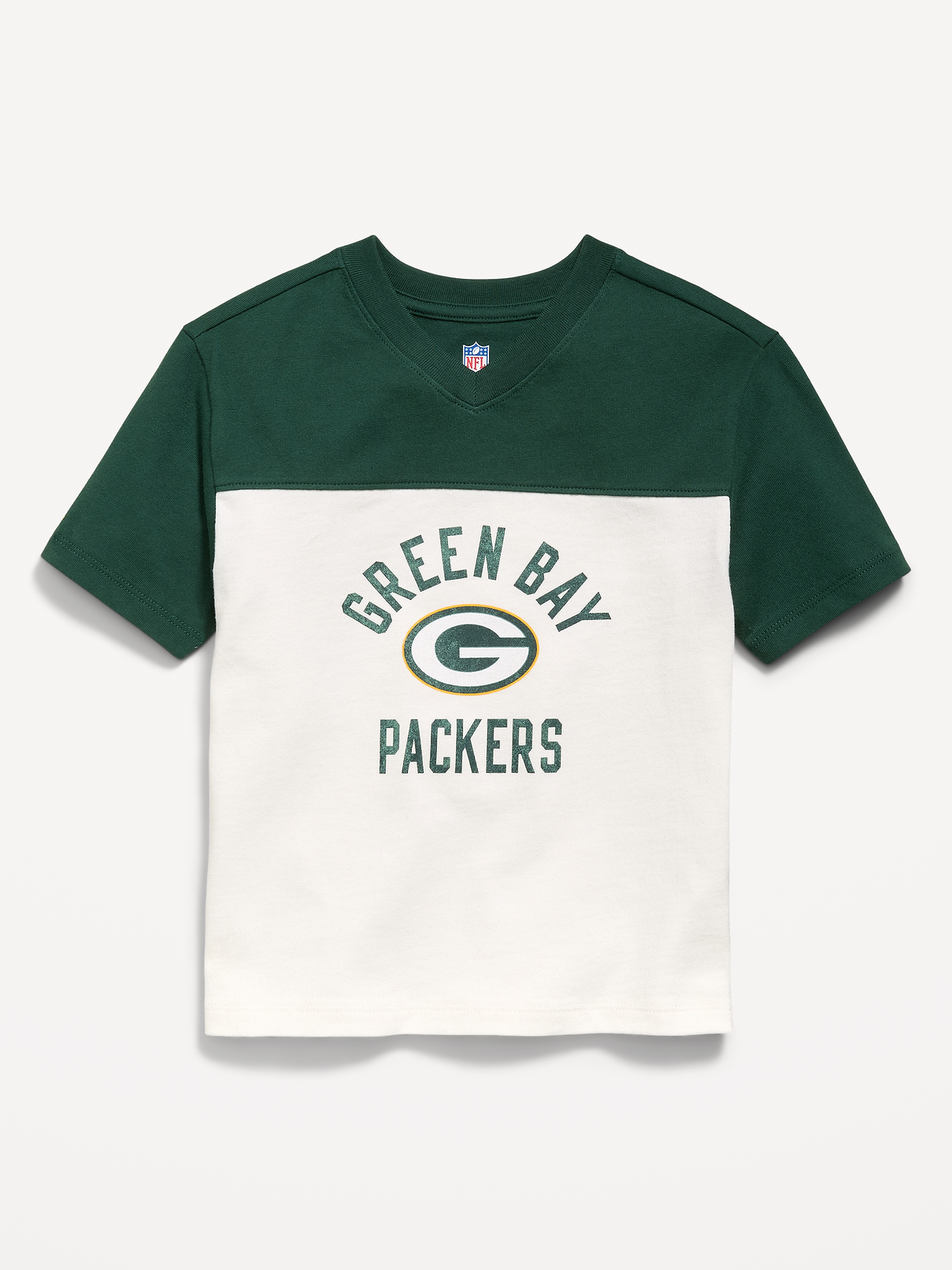 Image number 2 showing, Green Bay Packers Oversized Graphic Football T-Shirt for Toddler Boys