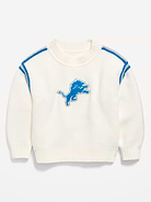 Image number 2 showing, Detroit Lions Crew-Neck Sweater for Toddler Girls