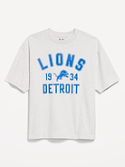 Image number 2 showing, Detroit Lions Oversized Graphic T-Shirt for Men