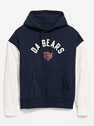 Image 4 of 5, Chicago Bears Oversized Pullover Hoodie for Adults