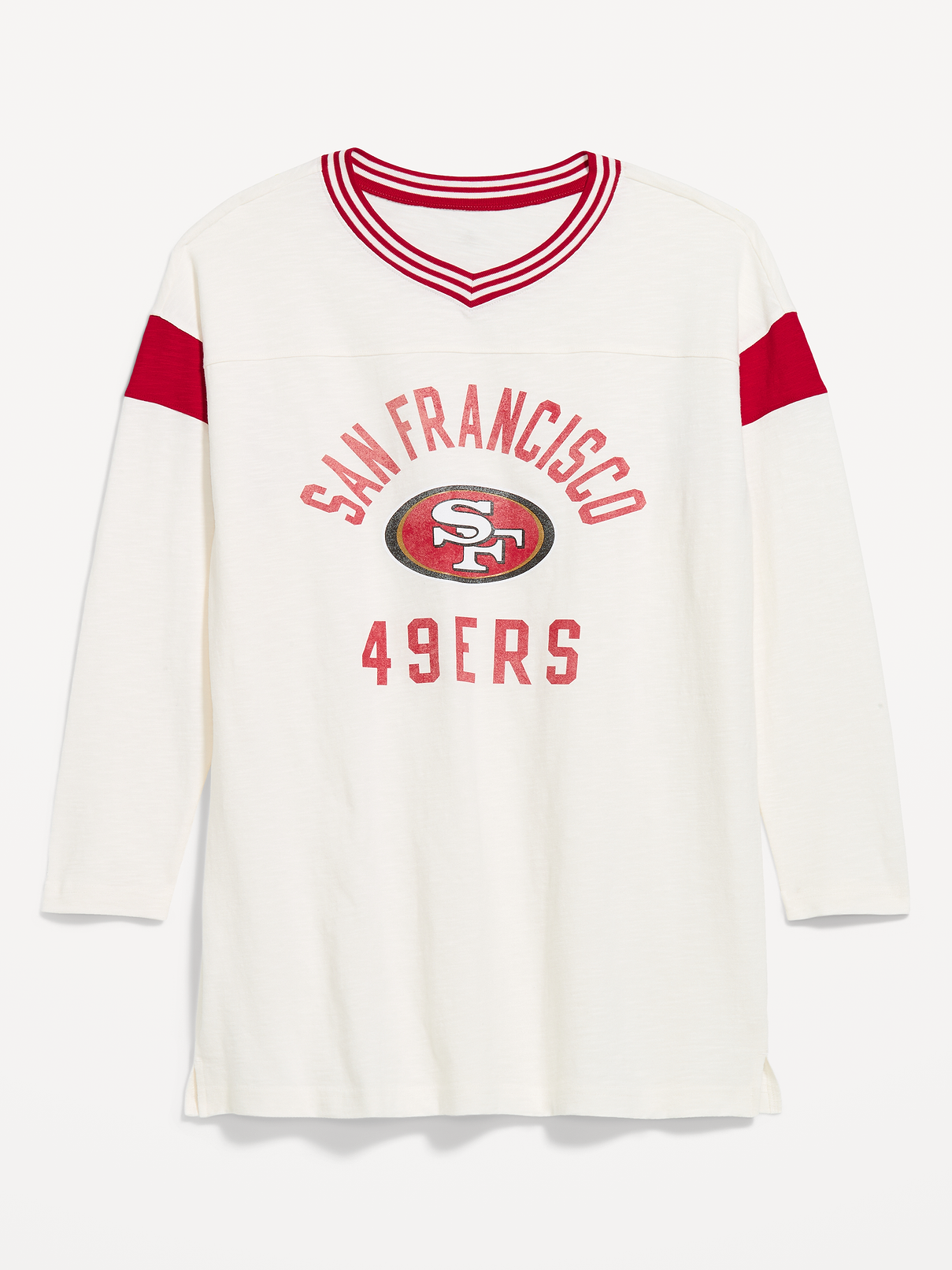Image number 4 showing, San Francisco 49ers Oversized Mini Football Dress for Women