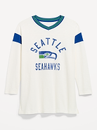 Image number 4 showing, Seattle Seahawks Oversized Mini Football Dress for Women