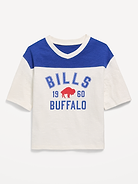 Image number 2 showing, Buffalo Bills Oversized Graphic Football T-Shirt for Girls