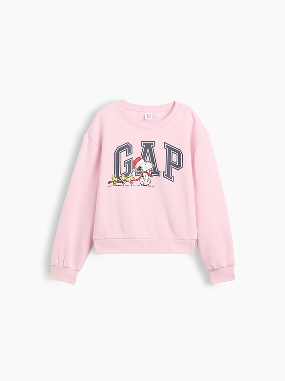 GapKids Peanuts Oversized Wedge Sweatshirt