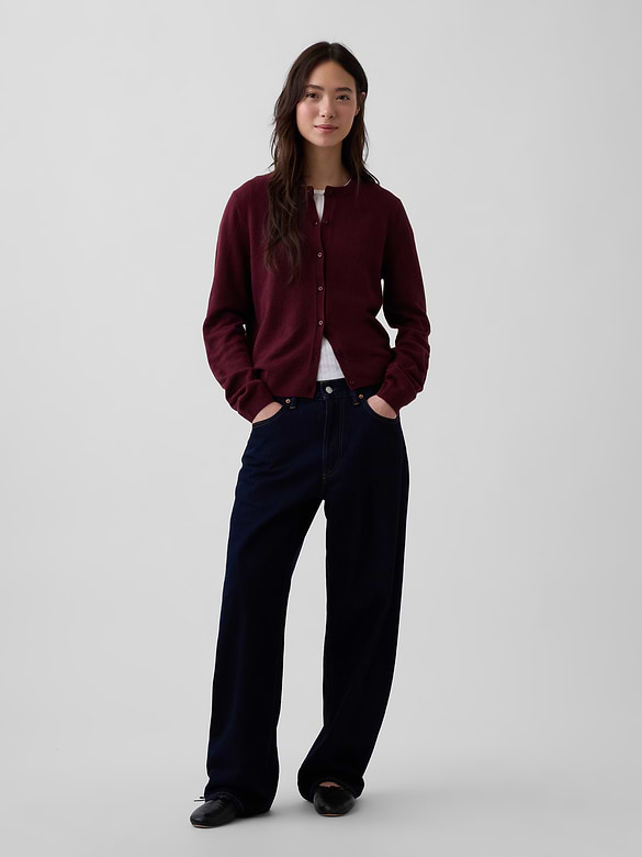 CashSoft Crop Cardigan