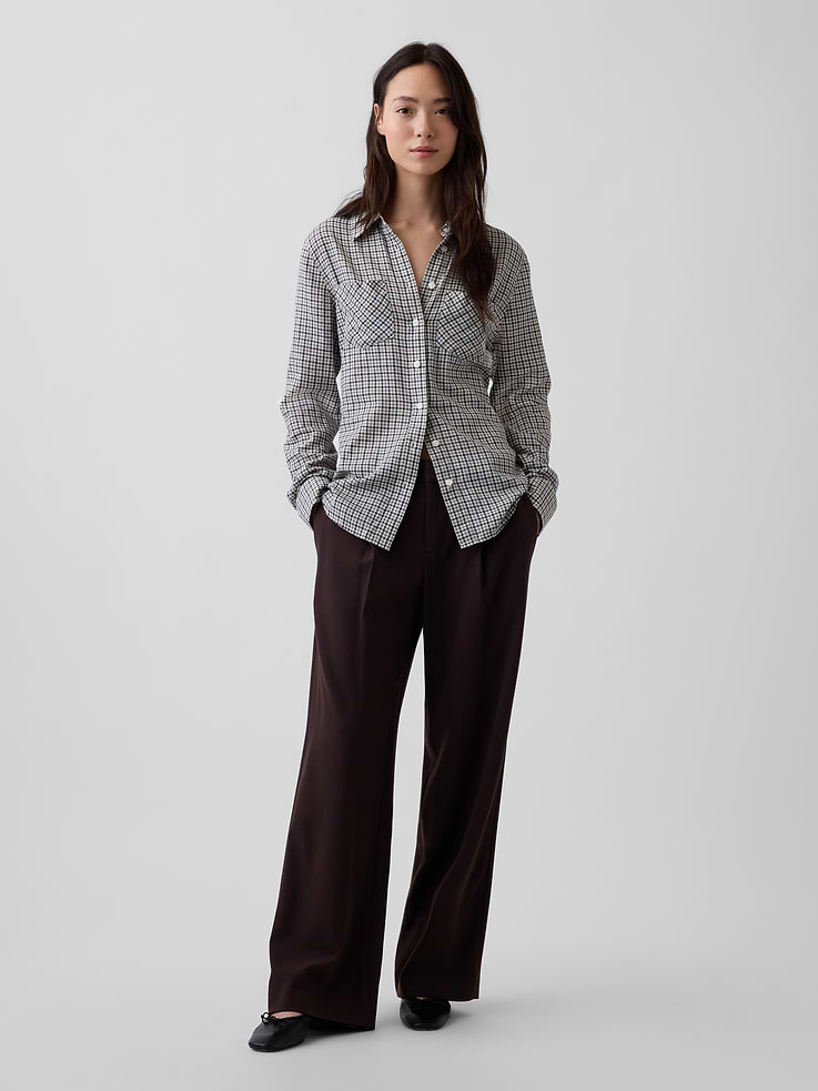 Image number 2 showing, Plaid Western Shirt