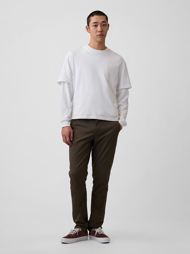 Image number 1 showing, Modern Slim Khakis
