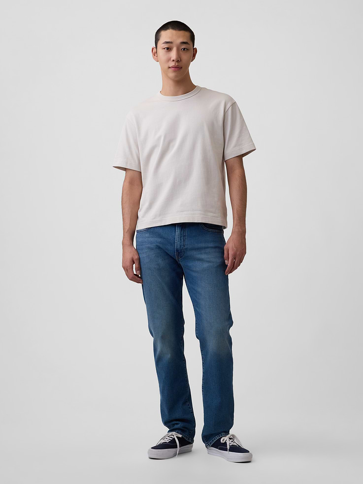 Image number 1 showing, Relaxed Taper Jeans