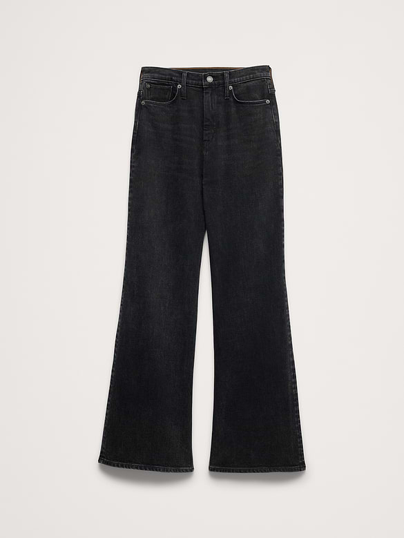 Ultra High-Rise Flare Jean